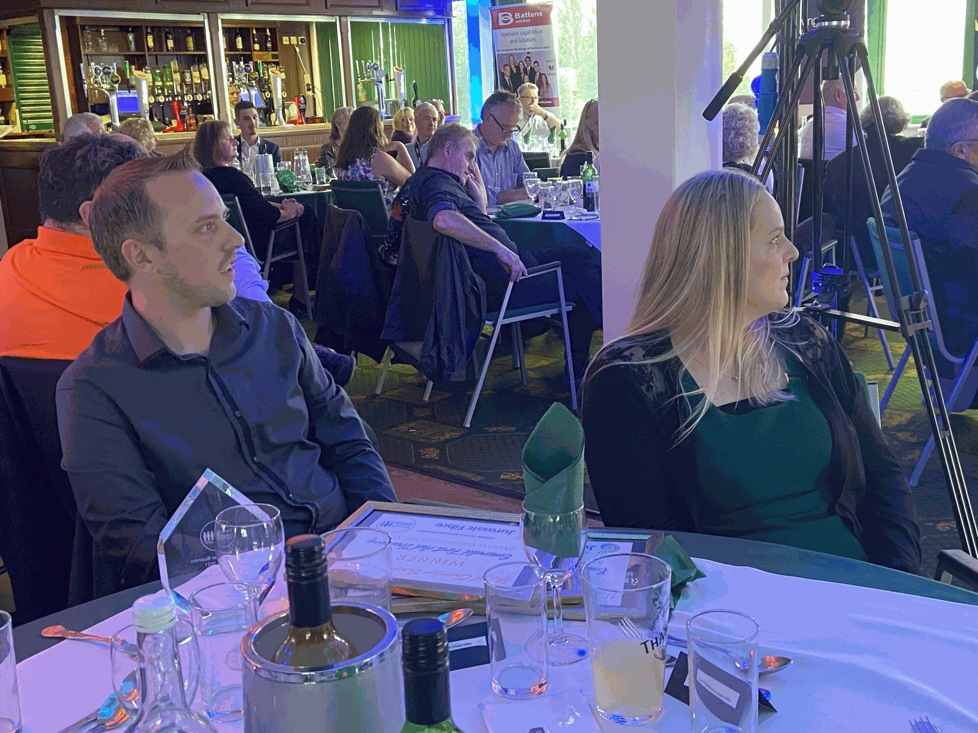 #YCC Awards. Best Small Business of the Year 2021 3 Winners on the same table