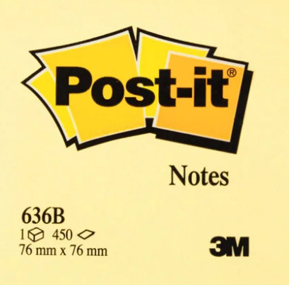 Post-it Notes - 76 x 76mm - Yellow - Single