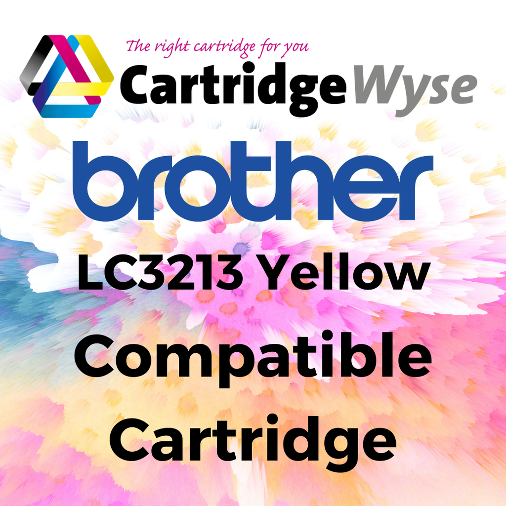 Compatible Brother LC3213/3211 Yellow High Capacity Ink Cartridge