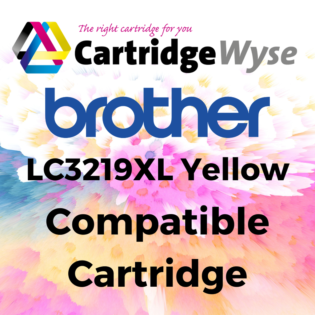 Compatible Brother LC3219XL Yellow High Capacity Ink Cartridge