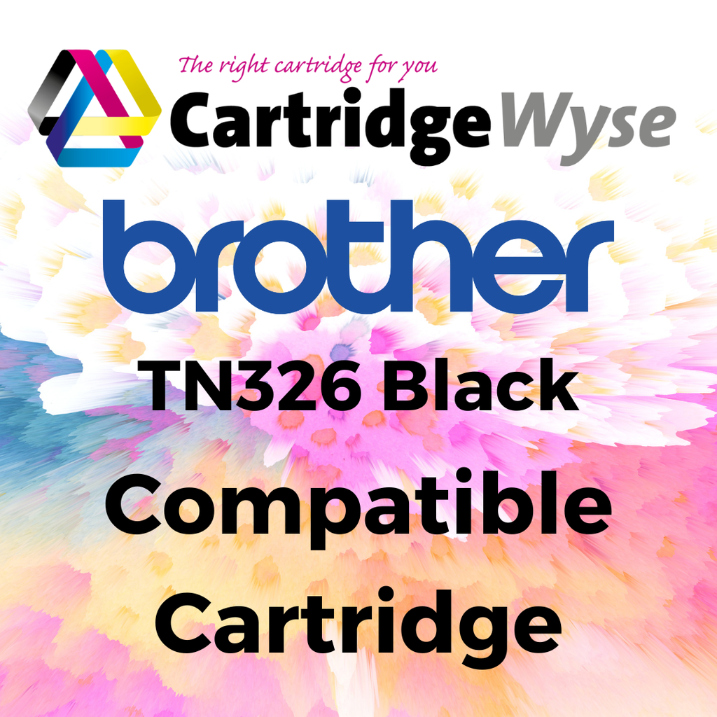 Compatible Brother TN326 Black High Capacity Toner Cartridge
