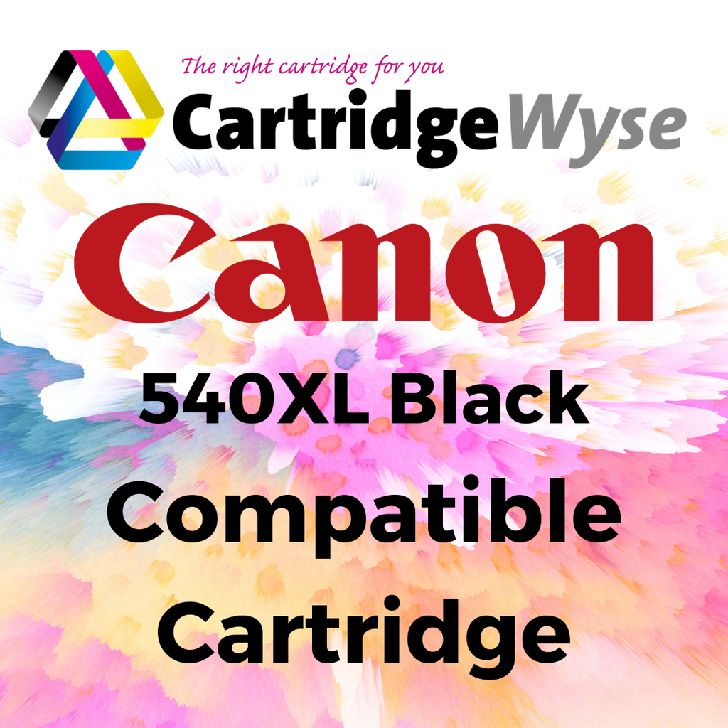Remanufactured Canon PG540XL Black High Capacity Ink Cartridge - 20ml