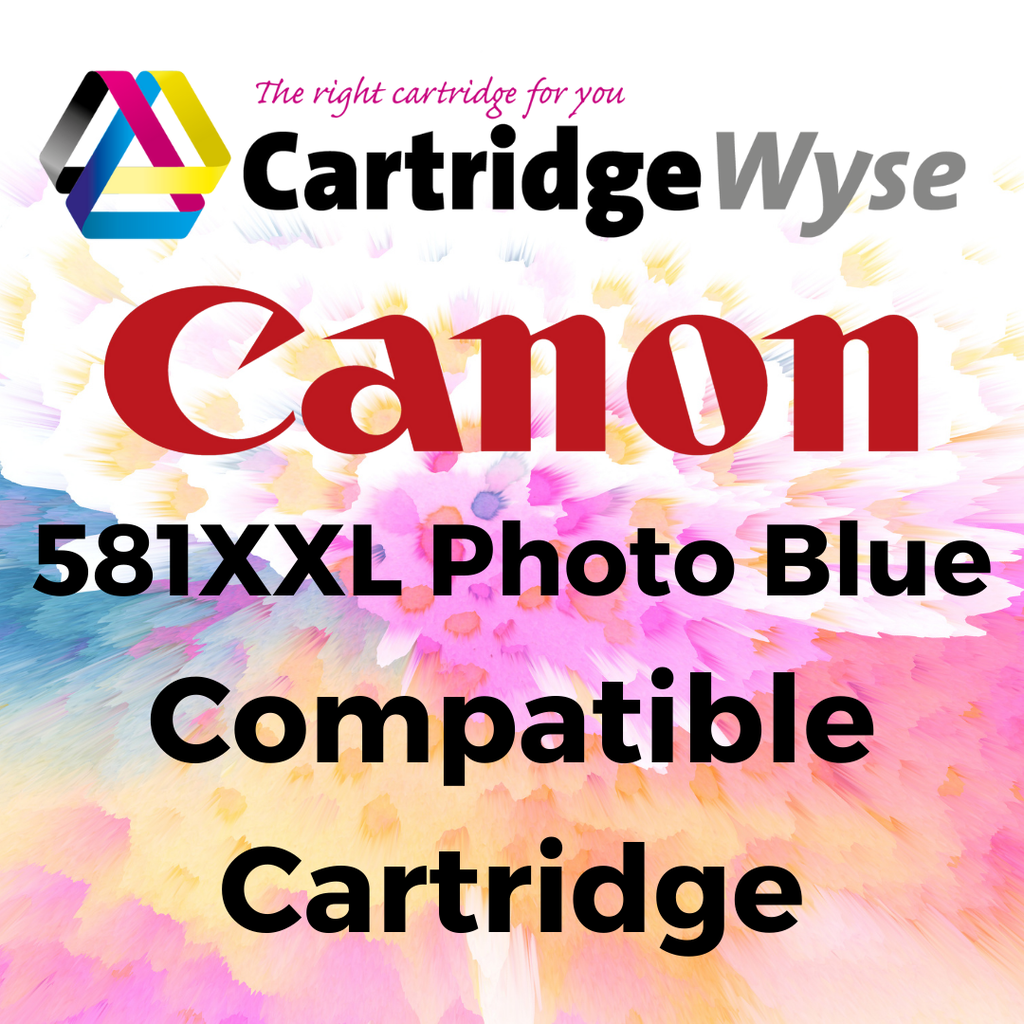 [C581BL] Compatible Canon CLI581XXL Photo Blue Extra High Capacity Ink Cartridge