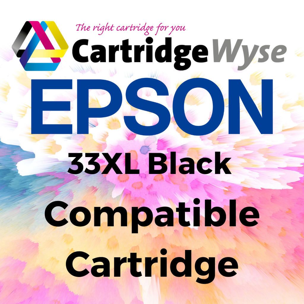 Compatible Epson 33XL Black High Capacity Ink Cartridge - T3351