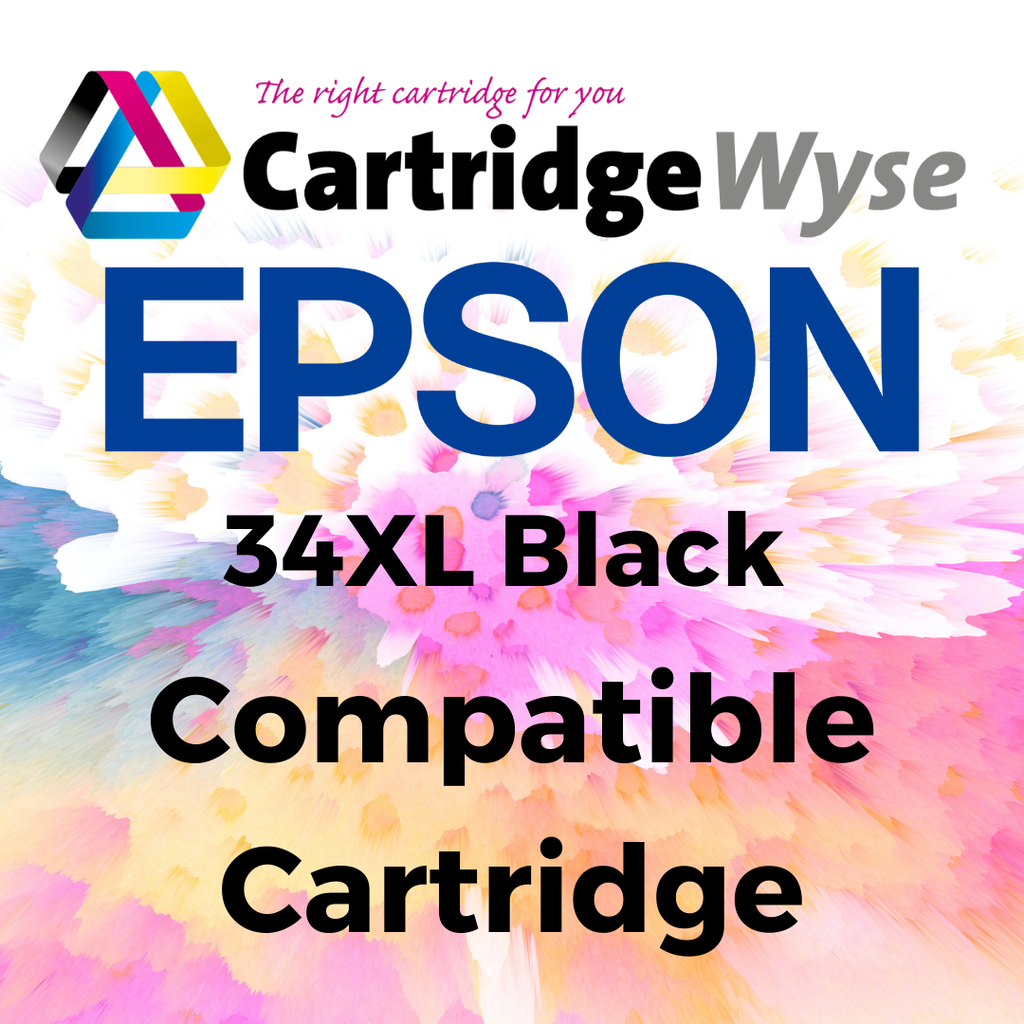 Compatible Epson 34XL Black High Capacity Ink Cartridge - T3471