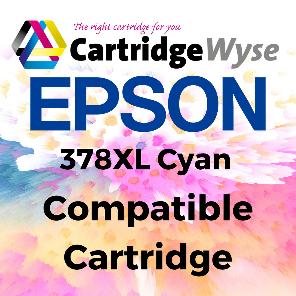 Compatible Epson 378XL Cyan High Capacity Ink Cartridge - T3792