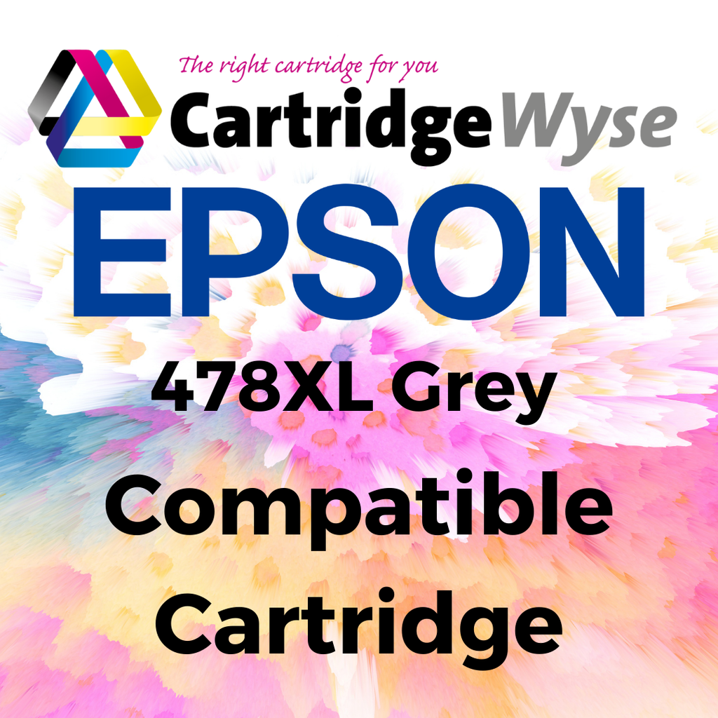 Compatible Epson 478XL Grey High Capacity Ink Cartridge