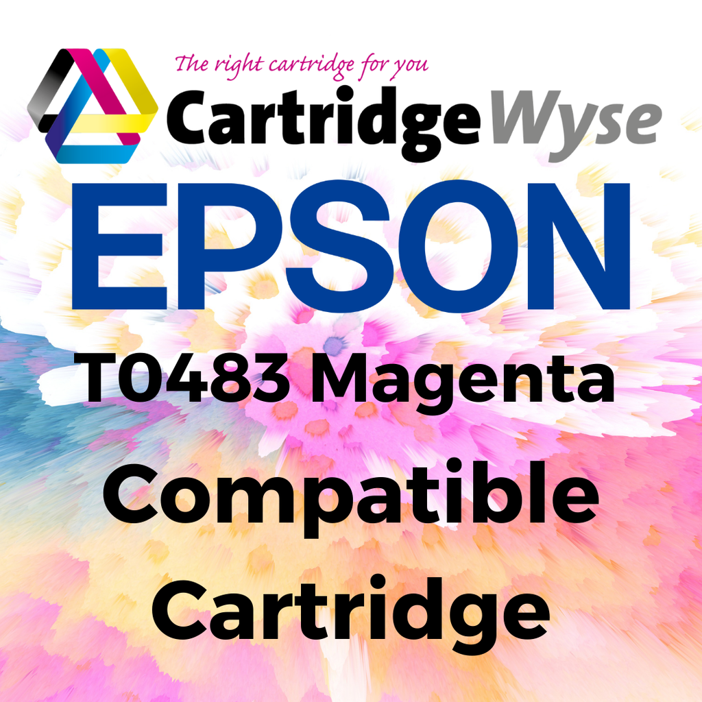 Compatible Epson T0483 Magenta Ink Cartridge