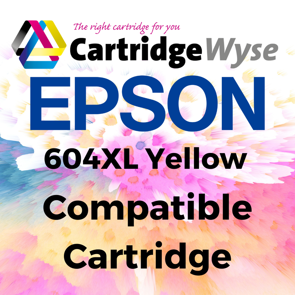 Compatible Epson 604XL Yellow High Capacity Ink Cartridge - T10H4
