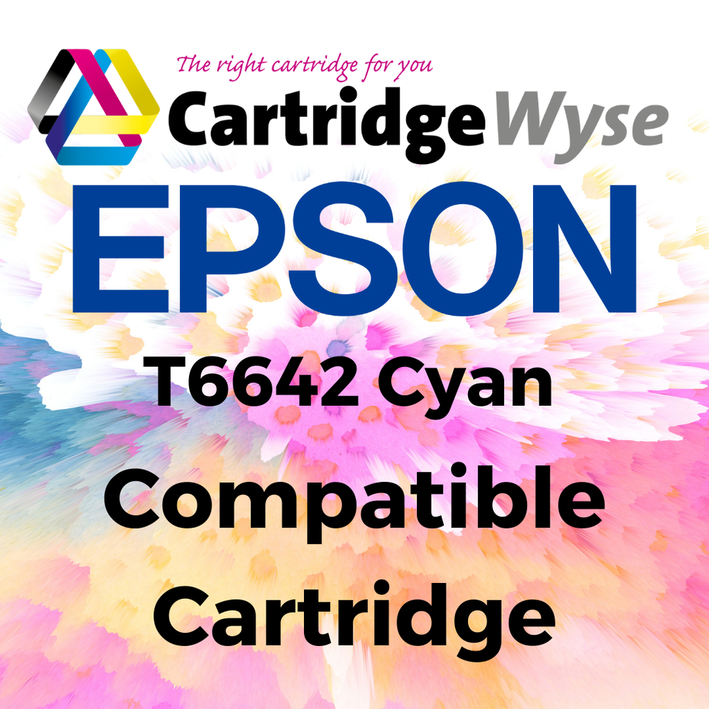 Compatible Epson T6642 Cyan Ink Bottle - T6642