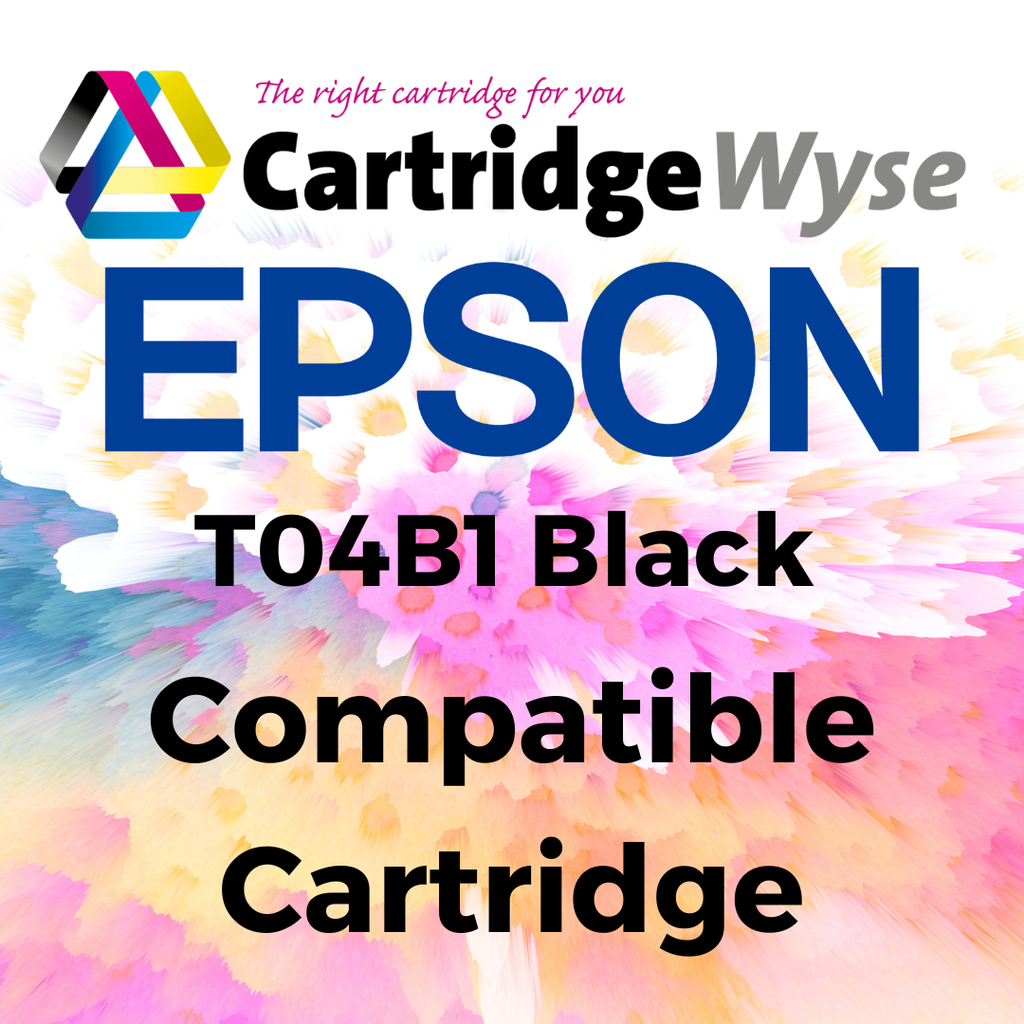 Compatible Epson T04B1 Black High Capacity Ink Cartridge