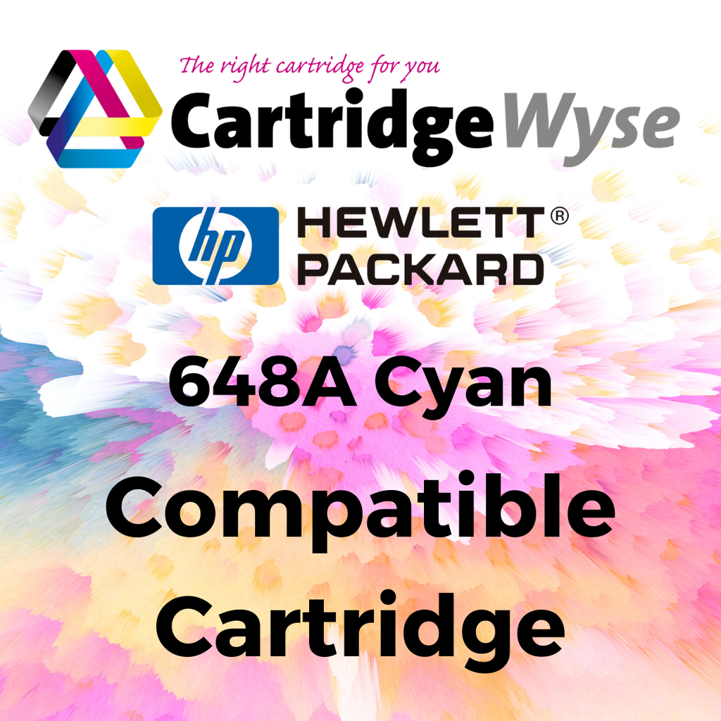 Compatible HP 648A Cyan High Capacity Laser Toner - CE261A