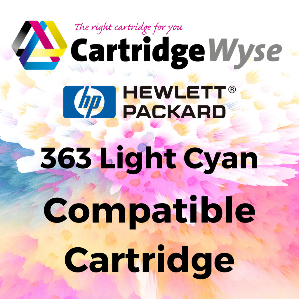 Compatible HP 363 Light Cyan Standard Capacity Ink Cartridge - C8774EE