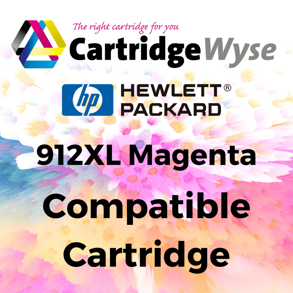 Compatible HP 912XL Magenta High Capacity Ink Cartridge - 3YL82AE