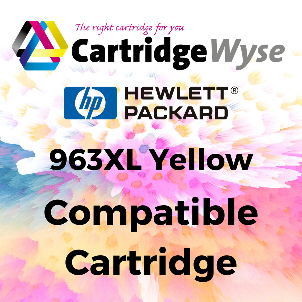 Remanufactured HP 963XL Yellow High Capacity Ink Cartridge - 3JA29AE