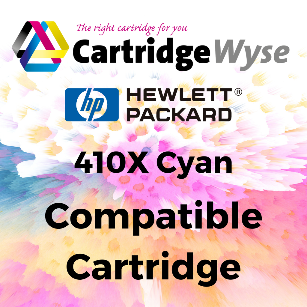 Compatible HP 410X Cyan High Capacity Toner Cartridge - CF411X