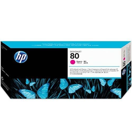 HP 80 DesignJet Black Printhead and Printhead Cleaner Kit - C4822A
