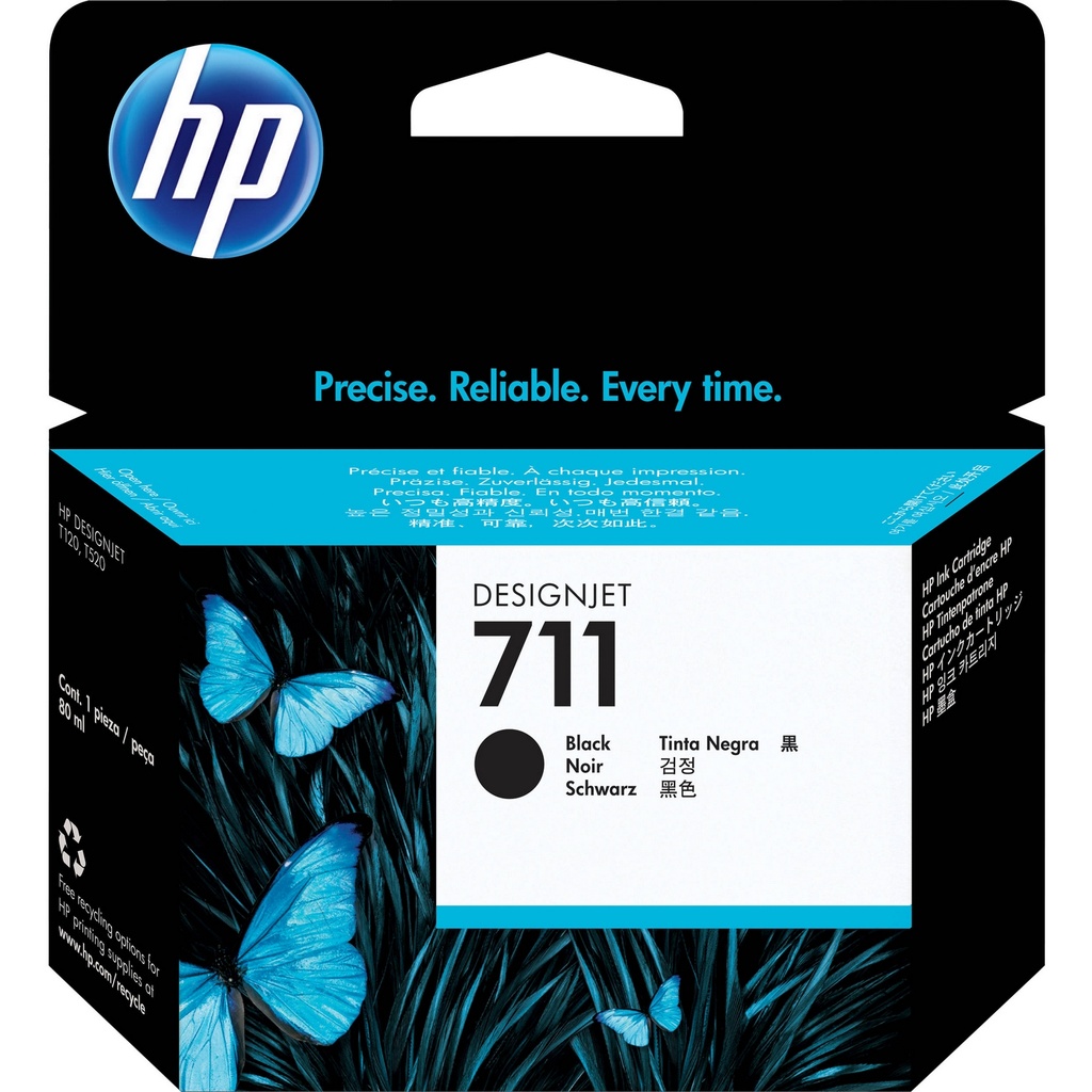 [HPCZ133A] HP 711 Black High Capacity Ink Cartridge - CZ133A