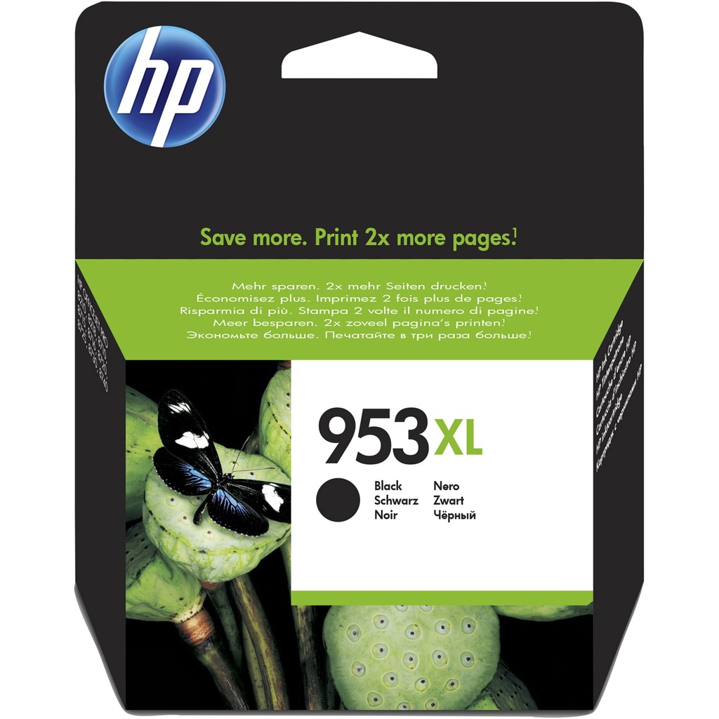 HP 953XL Black High Capacity Ink Cartridge - L0S70AE