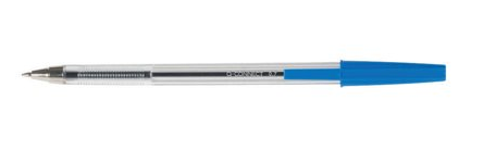 Q-Connect Ballpoint Pen Medium Blue (Pack of 20) KF34043