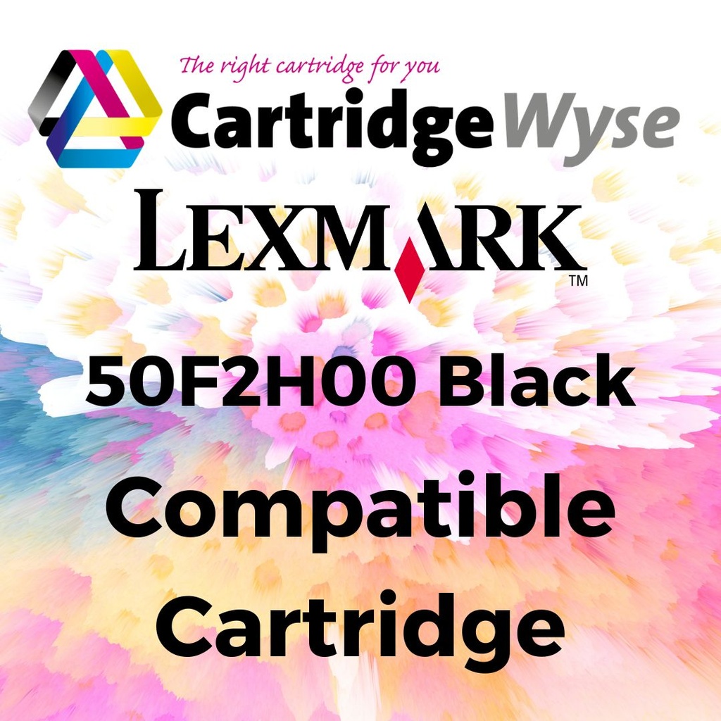 Compatible Lexmark 502H Black High Capacity Toner Cartridge - 50F2H00