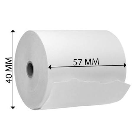 [TH5740] 57 x 40mm Thermal TIll Rolls - 20 Pack