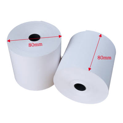 [TH8080] 80 x 80mm Thermal TIll Rolls - 20 Pack