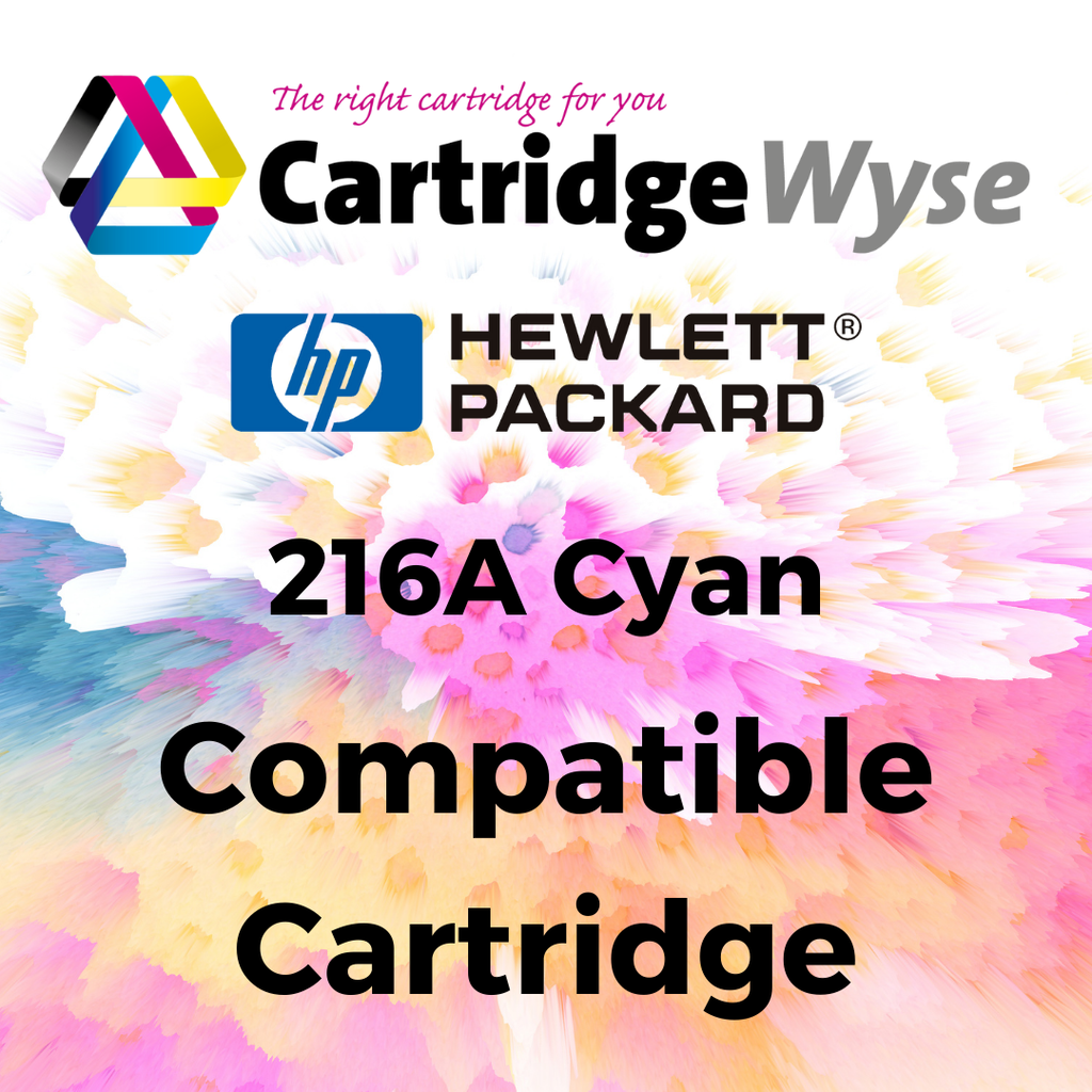Compatible HP 216A Cyan Standard Capacity Toner Cartridge - W2411A