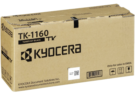 Kyocera TK-1160 Mono Toner Cartridge