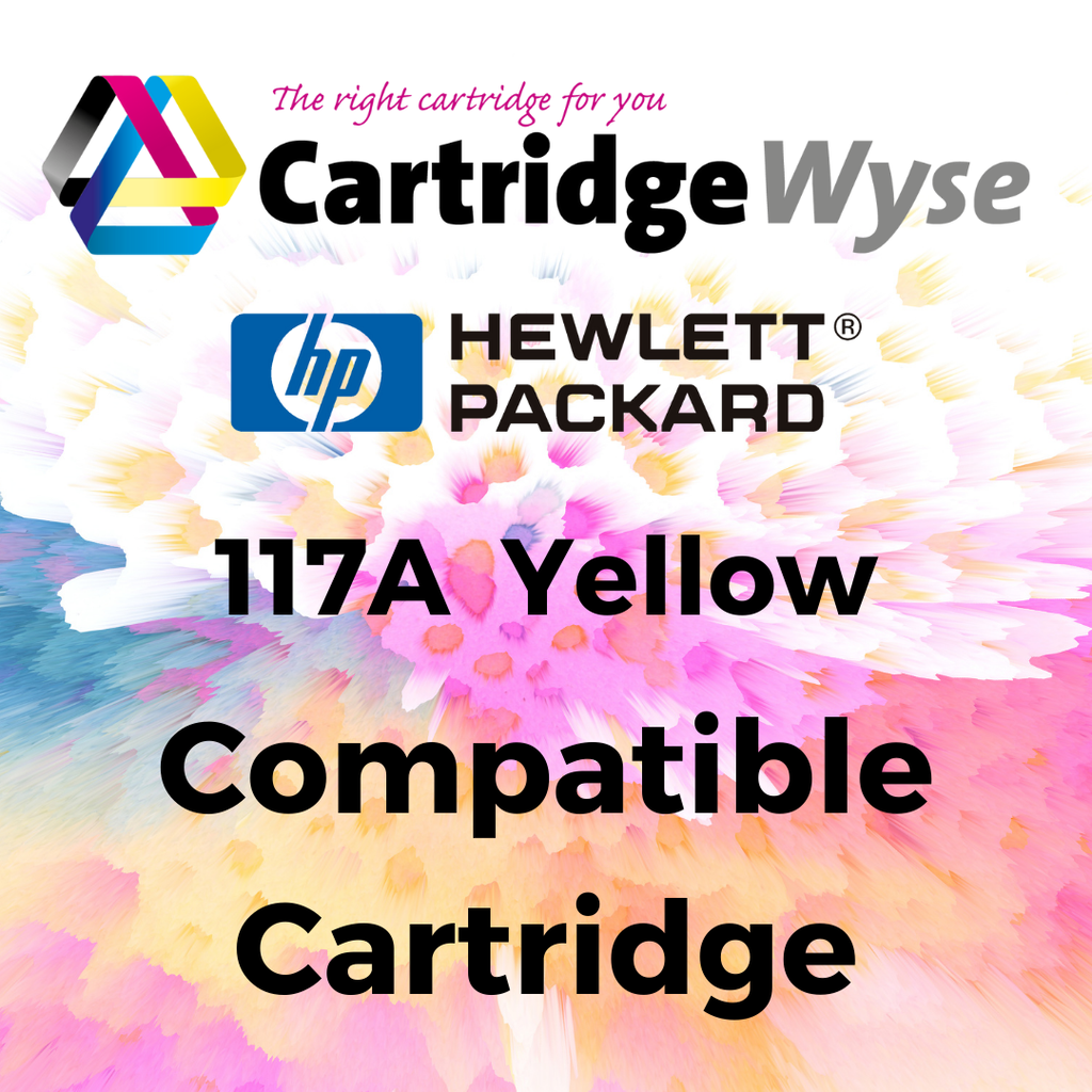 Compatible HP 117A Yellow Standard Capacity Toner Cartridge - W2072A