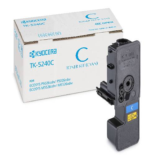 Kyocera TK-5240C Cyan Laser Toner Cartridge