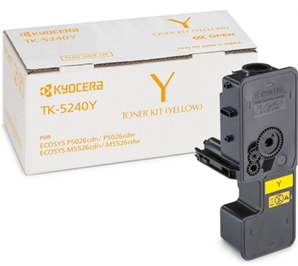 Kyocera TK-5240Y Yellow Laser Toner Cartridge