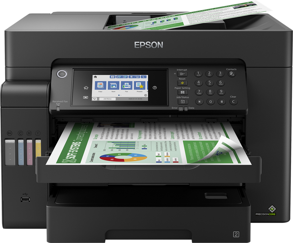Epson EcoTank ET-16650 A3+ Colour Multifunction Inkjet Printer - Used