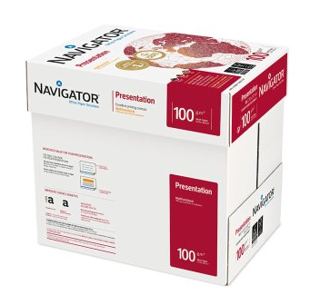 Navigator Presentation A4 Paper 100gsm - White -Pack of 2500