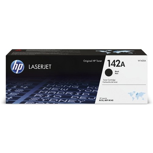 HP 142A Black Toner Cartridge - W1420A