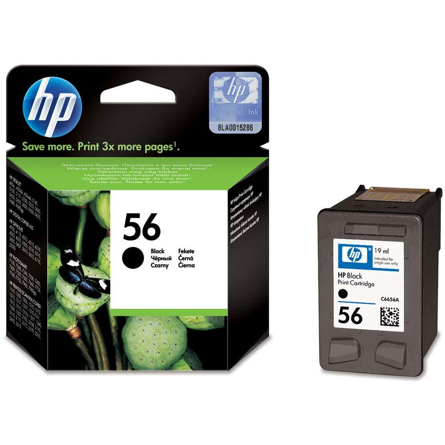 HP 56 High Capacity Black Ink Cartridge - C6656AE