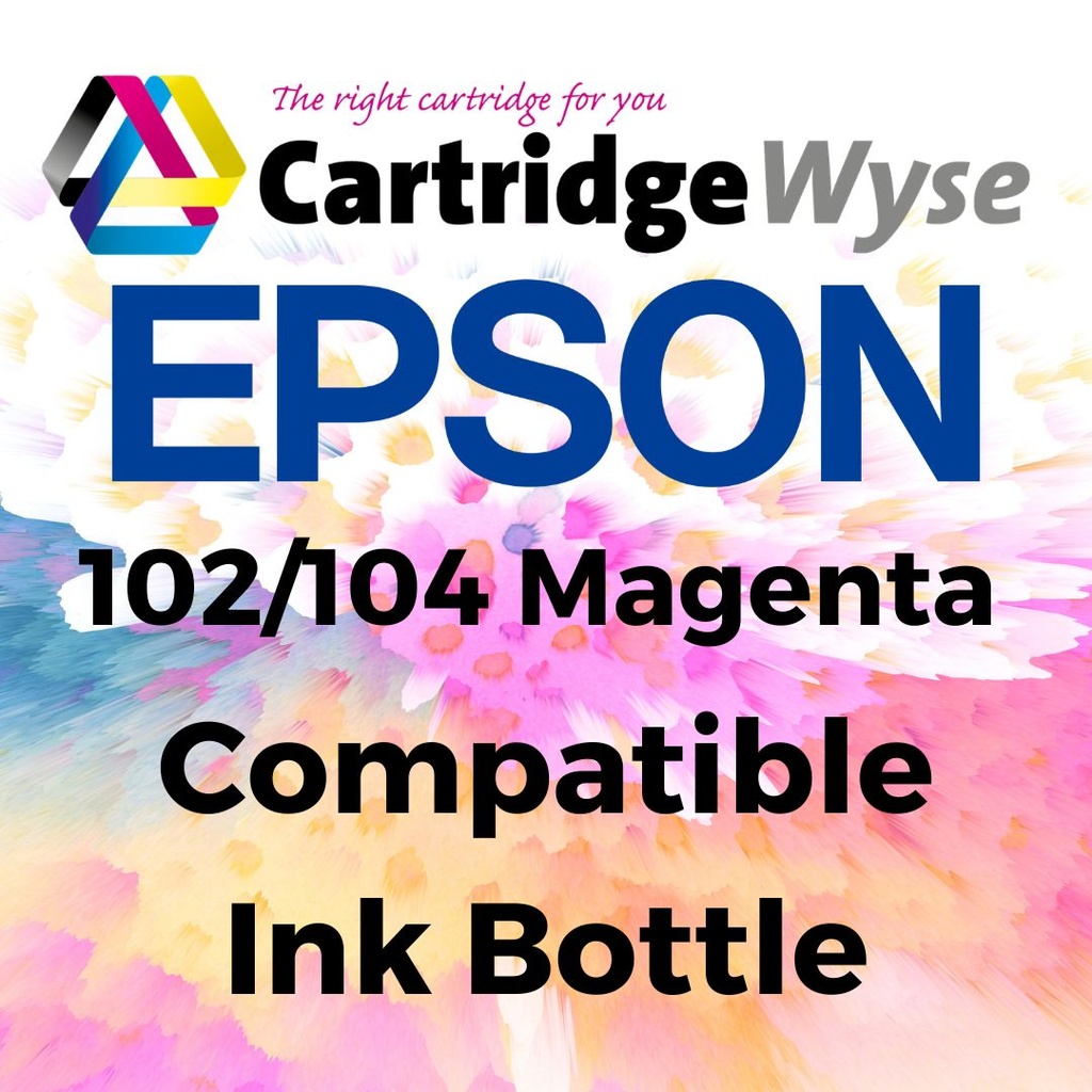 Compatible Epson 102 / 104 Magenta Ink Bottle - T03R3/T00P3