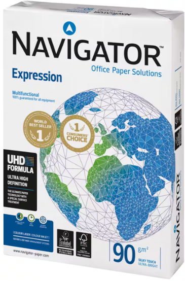Navigator 90gsm Expression A4 Paper - White - Pack of 500