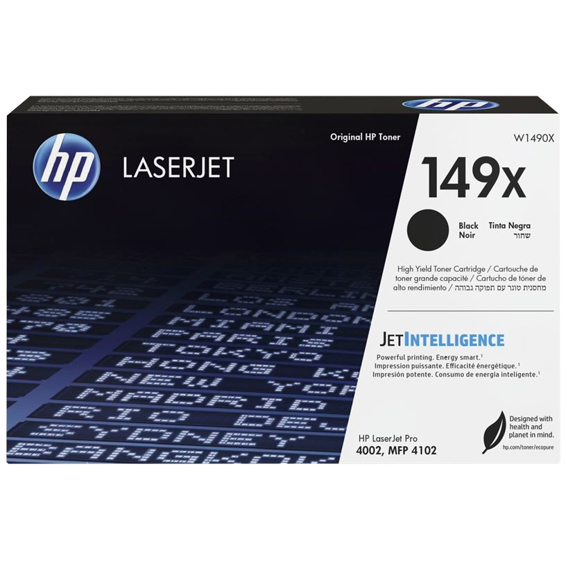 HP 149X Black High Capacity Toner Cartridge - W1490X