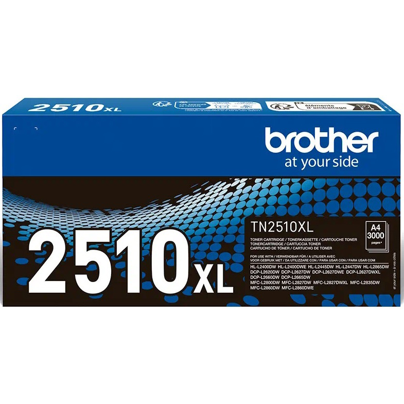 Brother TN2510XL Black High Yield Toner Cartridge 