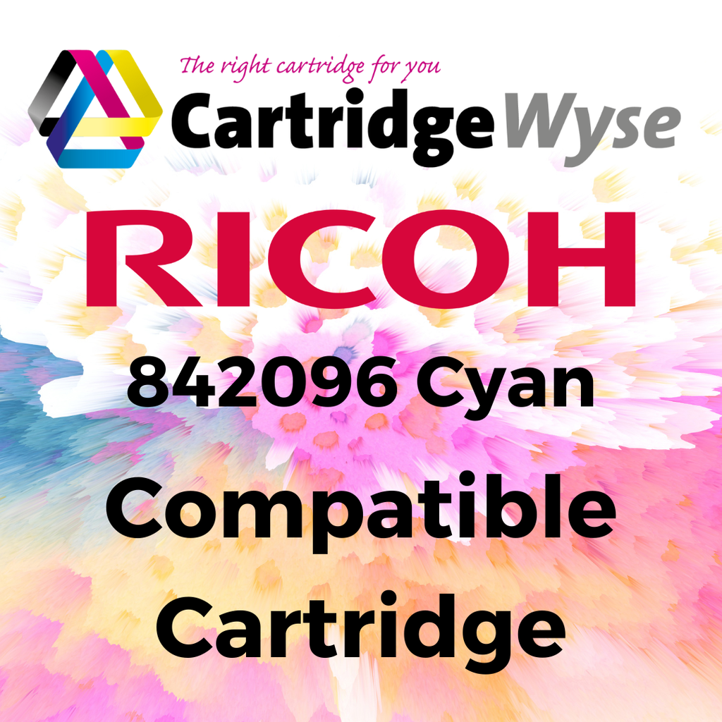 Compatible Ricoh 842096 Cyan Toner Cartridge