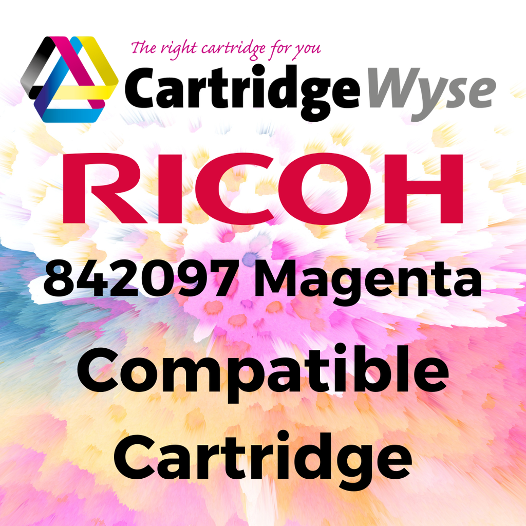 Compatible Ricoh 842097 Magenta Toner Cartridge
