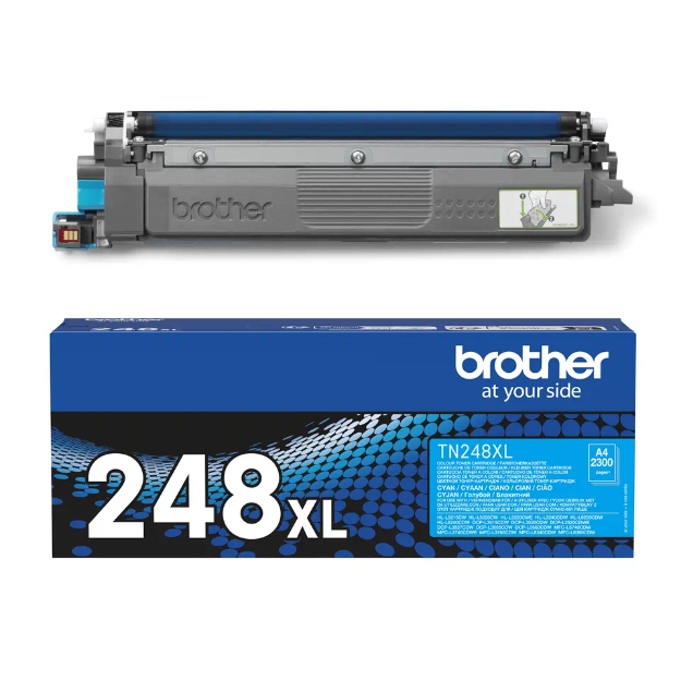 Brother TN248XL Cyan High Capacity Toner Cartridge