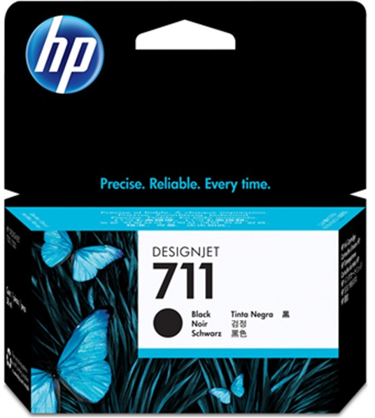 [HPCZ129A] HP 711 Black Standard Capacity Ink Cartridge - CZ129A