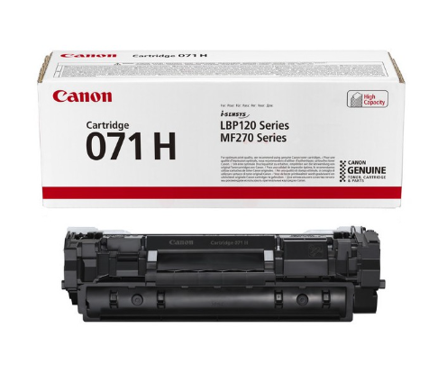 Canon 071H Black High Capacity Toner Cartridge