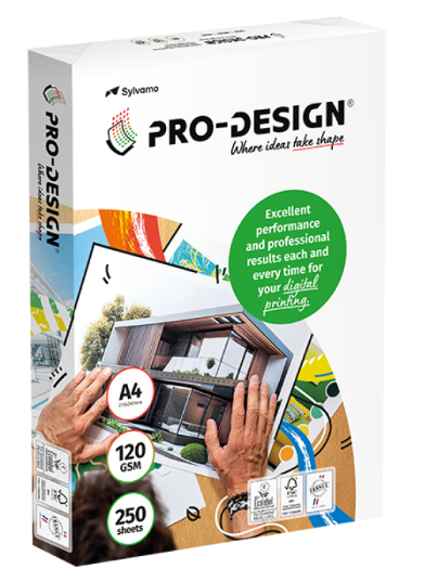 Pro Design 120gsm A4 White Paper - 250 sheets