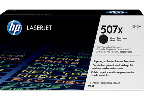 [HPCE400X] HP 507X Black High Capacity Toner Cartridge 