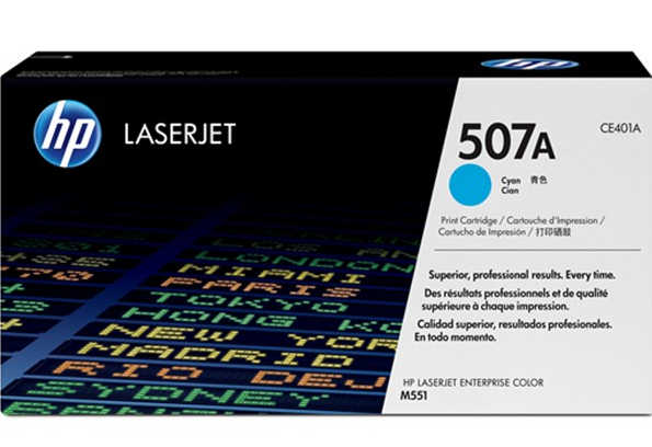 [HPCE401A] HP 507A Cyan Toner Cartridge 