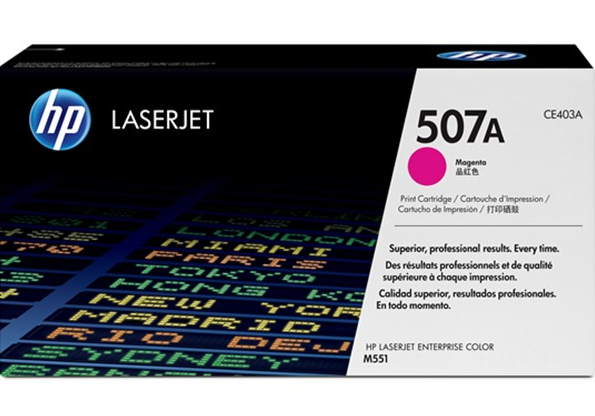 [HPCE403A] HP 507A Magenta Toner Cartridge 