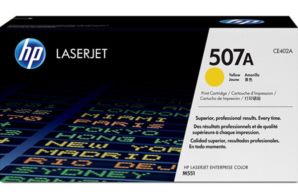 [HPCE402A] HP 507A Yellow Toner Cartridge 